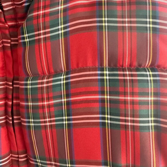 CHAPS  Est. 1978 Tartan Plaid Quilted Puffy Vest Petite XL - Picture 14 of 14